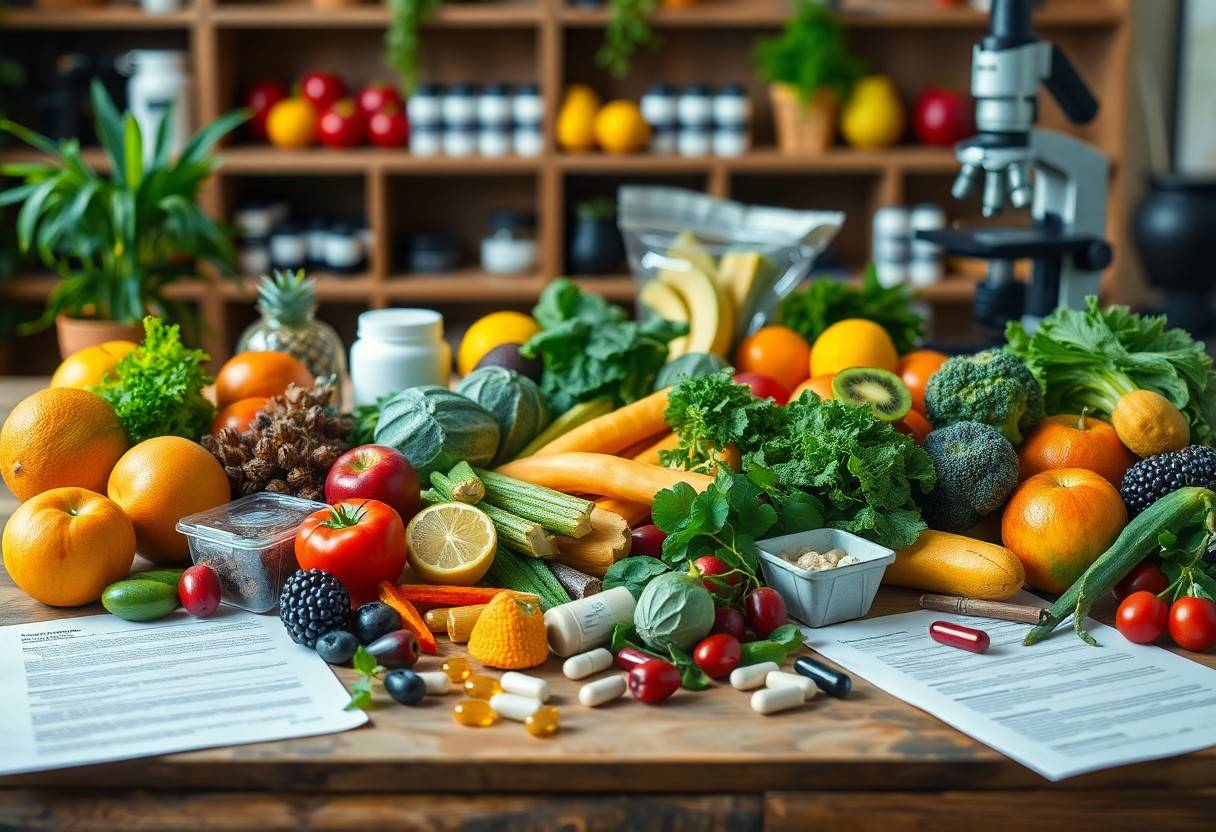 Alimentazione sana e nuove scoperte della nutrizione moderna. Esplorazione delle ultime ricerche su diete, superfood e integratori. 1